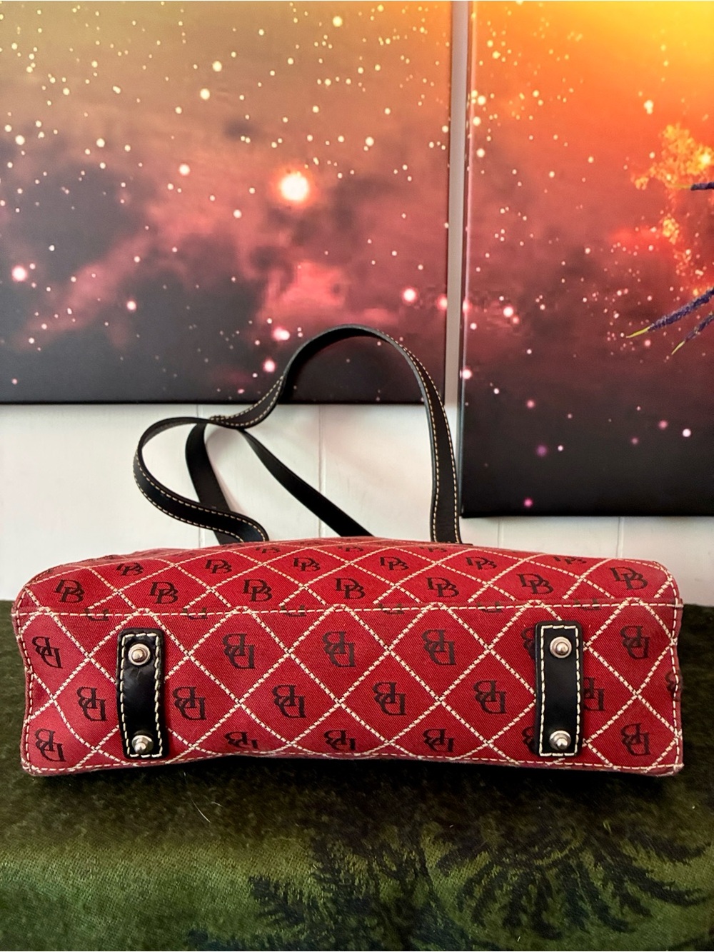 Dooney & Bourke Vintage Quilt Satchel - Picture 11 of 11